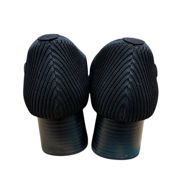 Vivaia Square-Toe Chunky Heels Melody Pro Black Size 8 - Picture 4 of 9